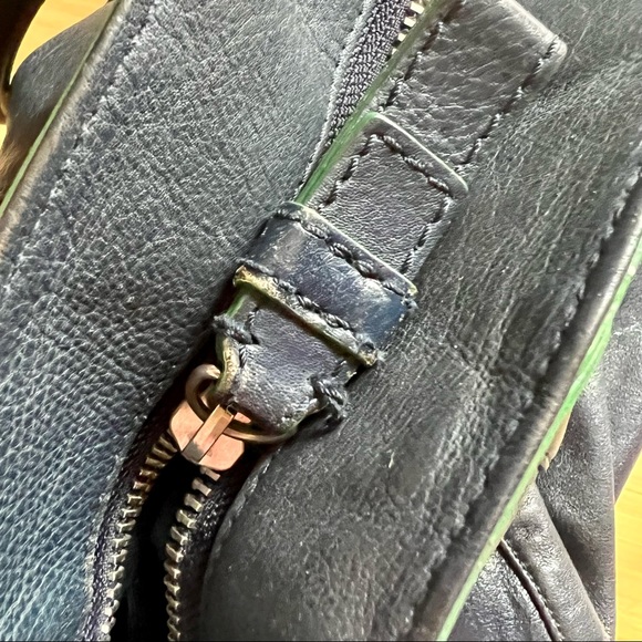 Banana Republic navy shoulder tote + dust bag - Picture 5 of 7